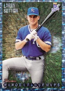 #228 Larry Sutton - Kansas City Royals - 1995 Bowman Baseball