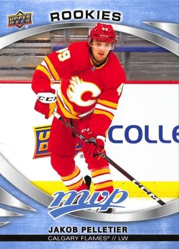 #228 Jakob Pelletier - Calgary Flames - 2023-24 Upper Deck MVP - Ice Battles Hockey