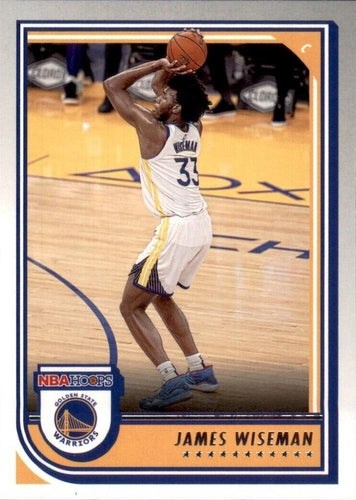 #228 James Wiseman - Golden State Warriors - 2022-23 Hoops Basketball
