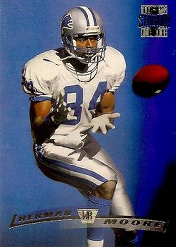 #228 Herman Moore - Detroit Lions - 1996 Stadium Club Football
