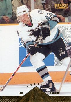 #229 Jan Caloun - San Jose Sharks - 1996-97 Pinnacle Hockey