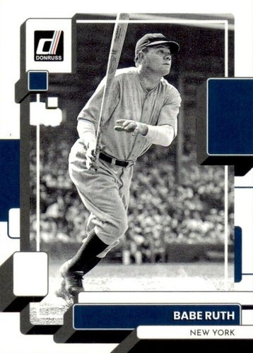 #229 Babe Ruth - New York Yankees - 2022 Donruss Baseball
