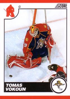 #229 Tomas Vokoun - Florida Panthers - 2010-11 Score Hockey