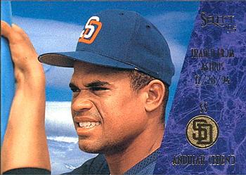 #229 Andujar Cedeno - San Diego Padres - 1995 Select Baseball