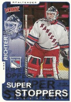 #229 Mike Richter - New York Rangers - 2001-02 Upper Deck Victory Hockey