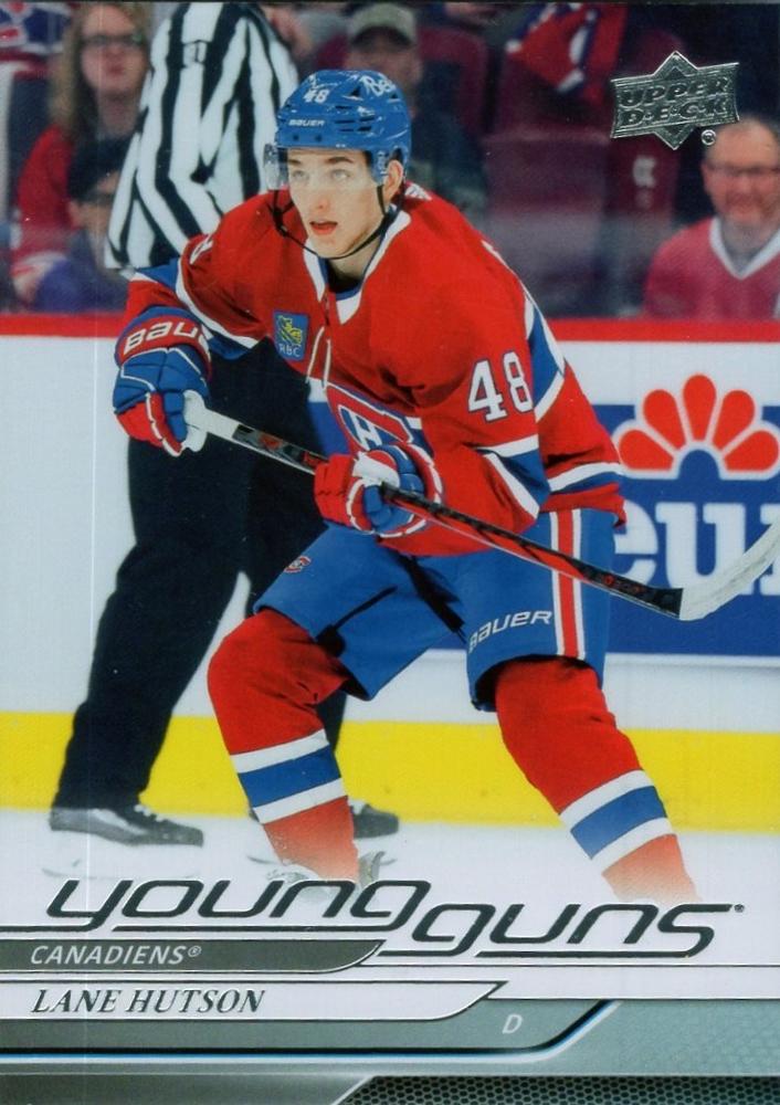 #229 Lane Hutson - Montreal Canadiens - 2024-25 Upper Deck Hockey