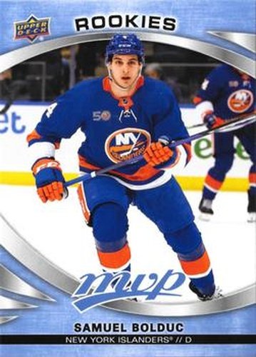 #229 Samuel Bolduc - New York Islanders - 2023-24 Upper Deck MVP Hockey