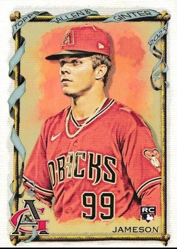 #229 Drey Jameson - Arizona Diamondbacks - 2023 Topps Allen & Ginter Baseball