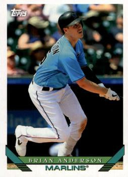 #229 Brian Anderson - Miami Marlins - 2019 Topps Archives Baseball