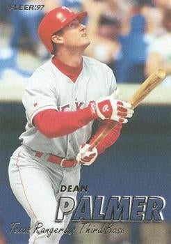 #229 Dean Palmer - Texas Rangers - 1997 Fleer Baseball