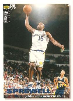 #229 Latrell Sprewell - Golden State Warriors - 1995-96 Collector's Choice Basketball