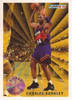 #229 Charles Barkley - Phoenix Suns - 1993-94 Fleer Basketball
