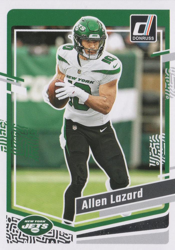 #229 Allen Lazard - New York Jets - 2023 Donruss Football
