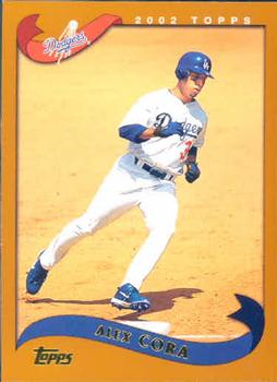 #229 Alex Cora - Los Angeles Dodgers - 2002 Topps Baseball