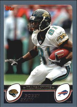 #229 Bobby Shaw - Buffalo Bills - 2003 Topps Football
