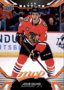 #229 Jakub Galvas - Chicago Blackhawks - 2022-23 Upper Deck MVP - Ice Battles Hockey