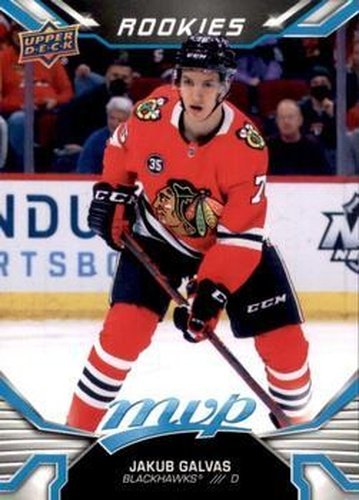 #229 Jakub Galvas - Chicago Blackhawks - 2022-23 Upper Deck MVP Hockey