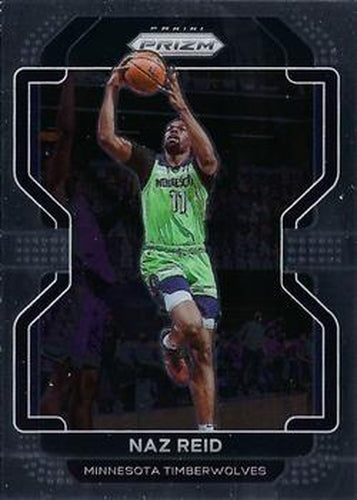 #229 Naz Reid - Minnesota Timberwolves - 2021-22 Panini Prizm Basketball