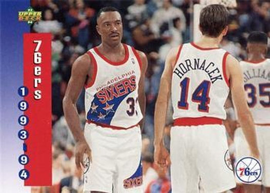 #229 Philadelphia 76ers - Philadelphia 76ers - 1993-94 Upper Deck Basketball