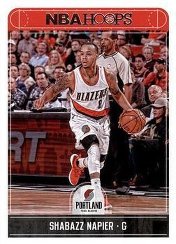 #229 Shabazz Napier - Portland Trail Blazers - 2017-18 Hoops Basketball