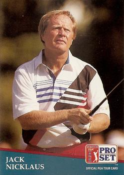 #229 Jack Nicklaus - 1991 Pro Set PGA Tour Golf