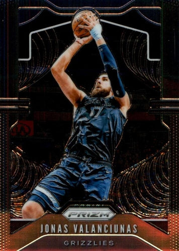 #229 Jonas Valanciunas - Memphis Grizzlies - 2019-20 Panini Prizm Basketball