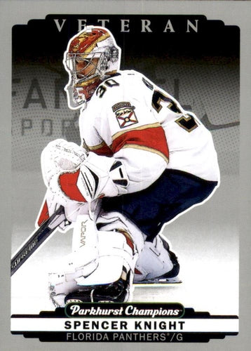 #229 Spencer Knight - Florida Panthers - 2022-23 Parkhurst Champions - Silver Hockey