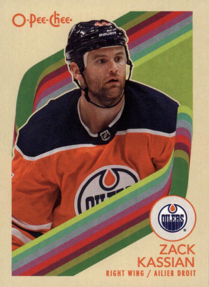 #229 Zack Kassian - Edmonton Oilers - 2023-24 O-Pee-Chee - Retro Hockey