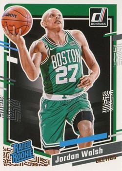 #229 Jordan Walsh - Boston Celtics - 2023-24 Donruss Basketball