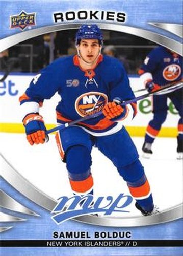#229 Samuel Bolduc - New York Islanders - 2023-24 Upper Deck MVP - Ice Battles Hockey