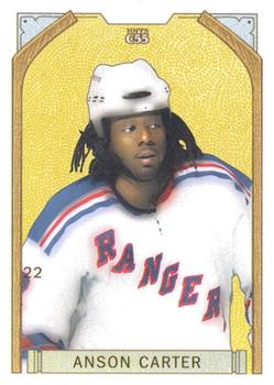 #22 Anson Carter - New York Rangers - 2003-04 Topps C55 Hockey