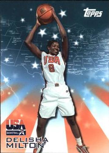 #22 DeLisha Milton - USA - 2000 Topps Team USA Basketball