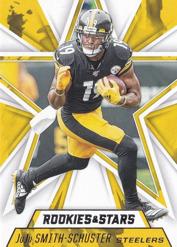 #22 JuJu Smith-Schuster - Pittsburgh Steelers - 2020 Panini Rookies & Stars Football
