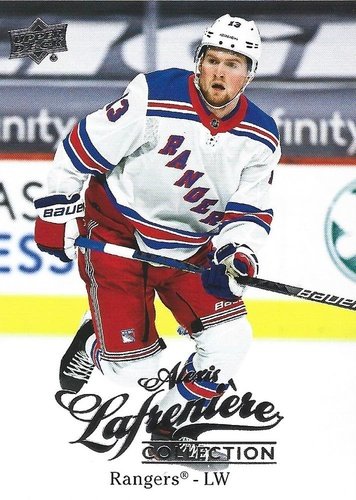 #22 Alexis Lafreniere - New York Rangers - 2020-21 Upper Deck Alexis Lafreniere Collection Hockey