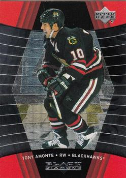 #22 Tony Amonte - Chicago Blackhawks - 1999-00 Upper Deck Black Diamond Hockey