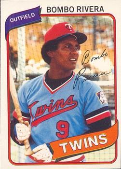 #22 Bombo Rivera - Minnesota Twins - 1980 O-Pee-Chee Baseball