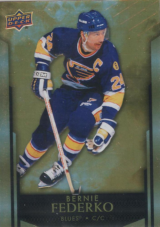 #22 Bernie Federko - St. Louis Blues - 2023 Upper Deck Tim Hortons Legends Hockey