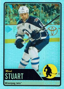 #22 Mark Stuart - Winnipeg Jets - 2012-13 O-Pee-Chee - Rainbow Hockey