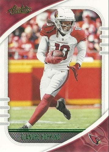 #22 DeAndre Hopkins - Arizona Cardinals - 2020 Panini Absolute - Green Football