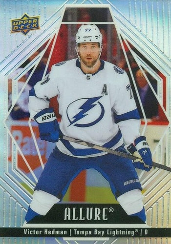 #22 Victor Hedman - Tampa Bay Lightning - 2022-23 Upper Deck Allure Hockey