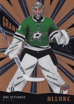 #GE-22 Jake Oettinger - Dallas Stars - 2020-21 Upper Deck Allure - Grand Entrance Hockey