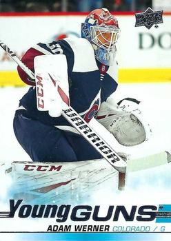 #522 Adam Werner - Colorado Avalanche - 2019-20 Upper Deck Hockey