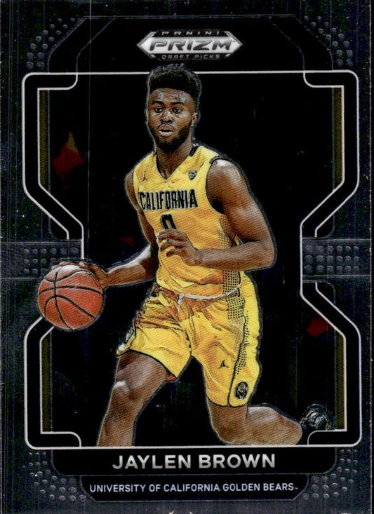 #22 Jaylen Brown - California Golden Bears - 2022 Panini Prizm Draft Picks Basketball