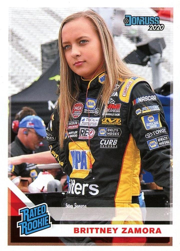 #22 Brittney Zamora - Bill McAnally Racing - 2020 Donruss Racing