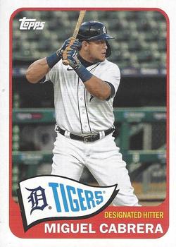 #T65-22 Miguel Cabrera - Detroit Tigers - 2021 Topps - 1965 Topps Redux Baseball