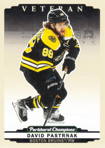 #22 David Pastrnak - Boston Bruins - 2022-23 Parkhurst Champions Hockey