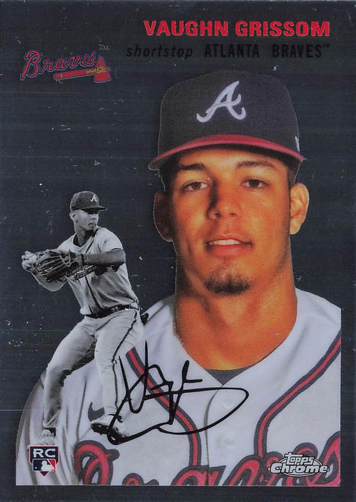 #22 Vaughn Grissom - Atlanta Braves - 2023 Topps Chrome Platinum Anniversary Baseball