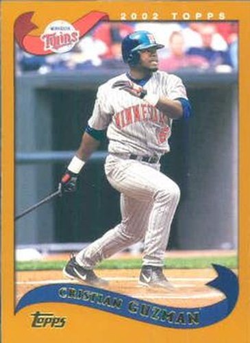 #22 Cristian Guzman - Minnesota Twins - 2002 Topps Baseball