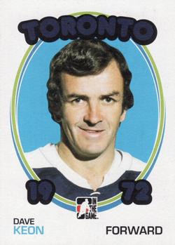 #22 Dave Keon - Toronto Maple Leafs - 2009-10 In The Game 1972 The Year In Hockey