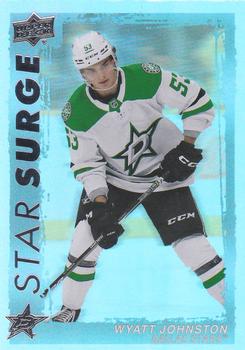 #SS-22 Wyatt Johnston - Dallas Stars - 2023-24 Upper Deck - Star Surge Hockey